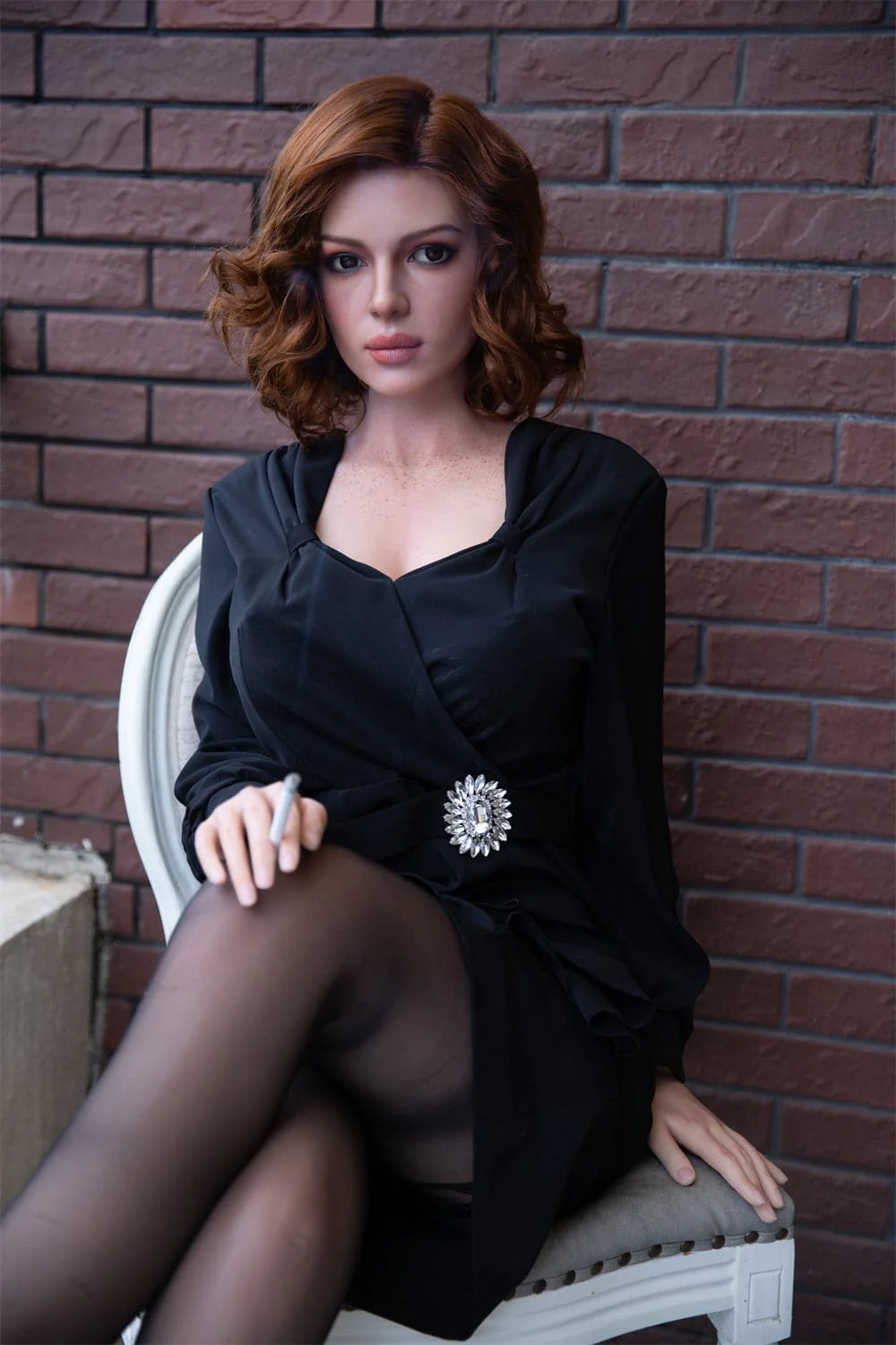 172cm/5ft8 F-cup Silicone Head Sex Doll – Wayne Winstead - Image 2