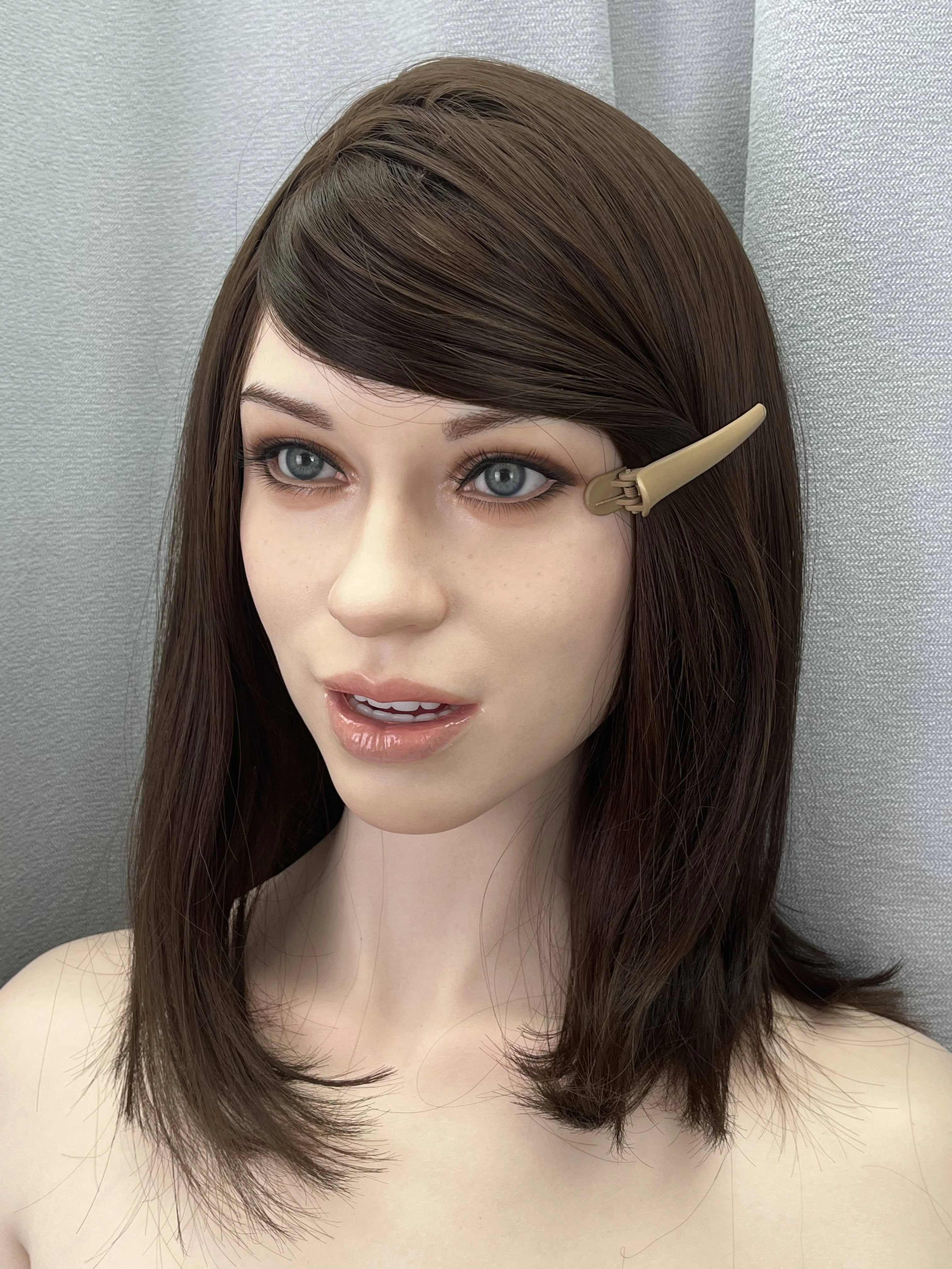 [BLD & Fanreal Co-Production] 175cm/5ft9 AA-cup First Love Girlfriend Silicone Skinny Love Doll - Emily - Image 16