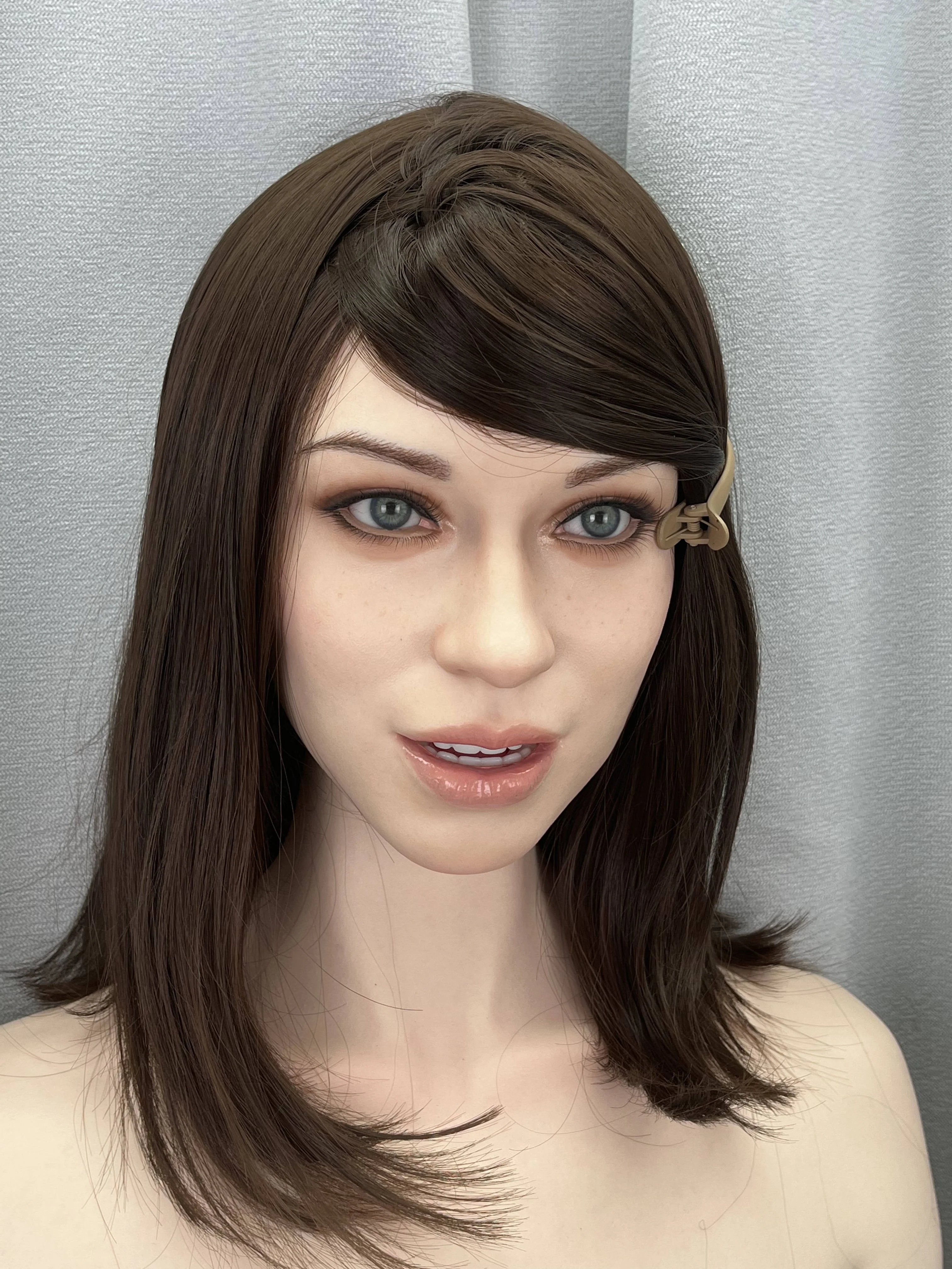 [BLD & Fanreal Co-Production] 175cm/5ft9 AA-cup First Love Girlfriend Silicone Skinny Love Doll - Emily - Image 17