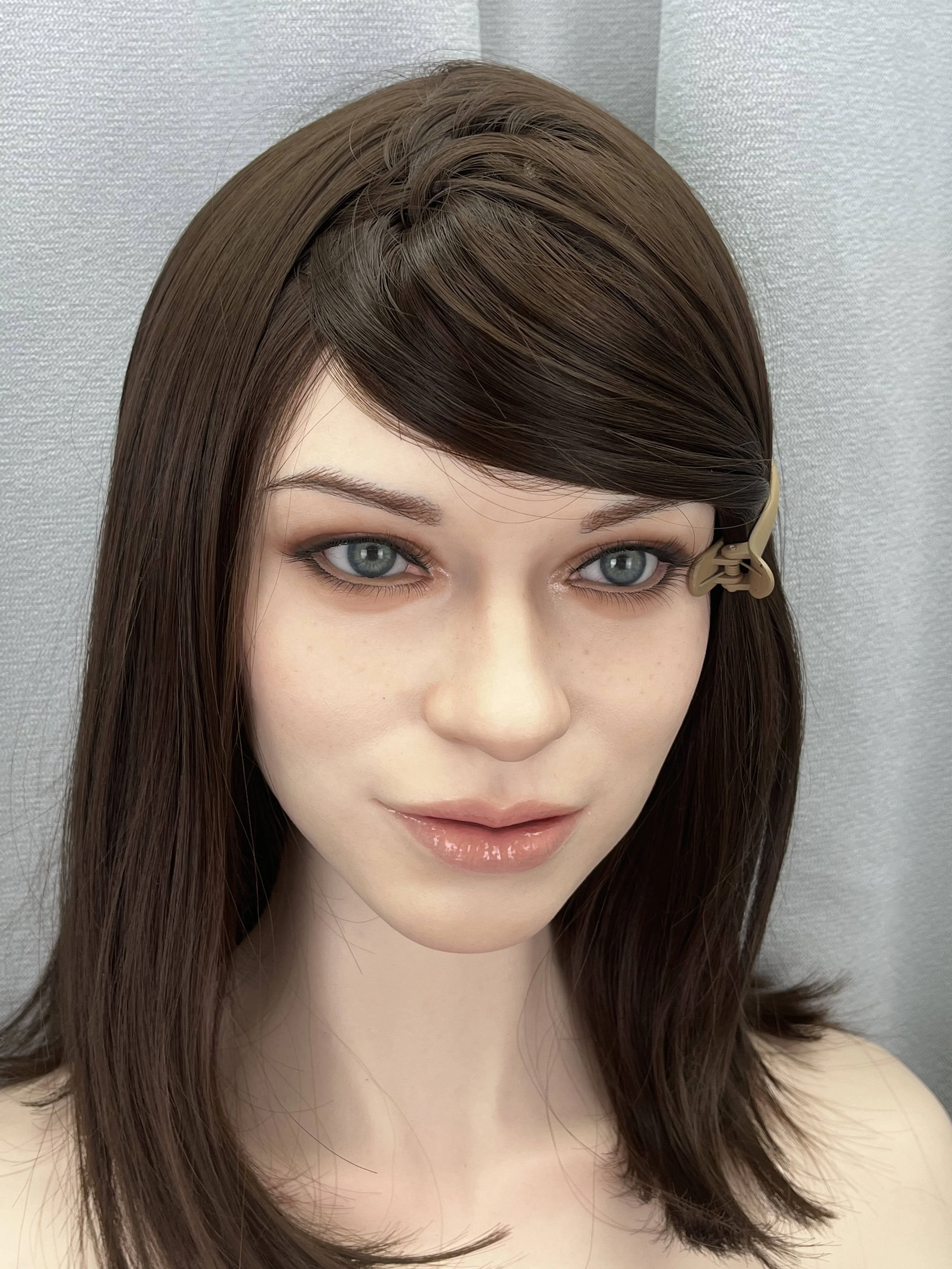 [BLD & Fanreal Co-Production] 175cm/5ft9 AA-cup First Love Girlfriend Silicone Skinny Love Doll - Emily - Image 18