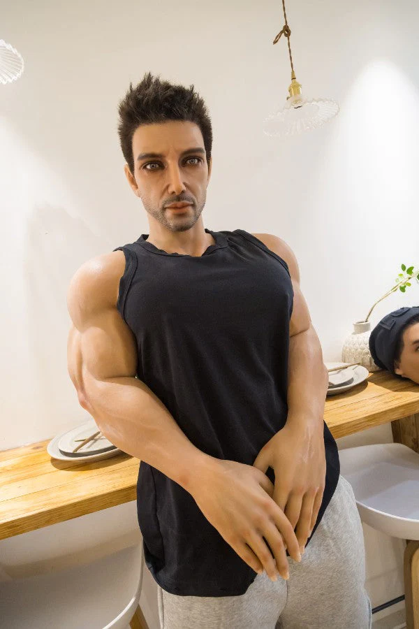177cm/5ft9 Realistic Male Silicone Sex Doll - Muscle HAN