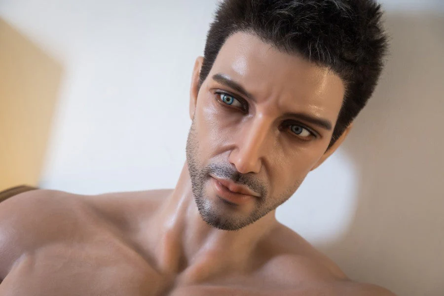 177cm/5ft9 Realistic Male Silicone Sex Doll - Muscle HAN - Image 46