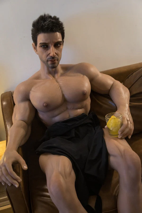177cm/5ft9 Realistic Male Silicone Sex Doll - Muscle HAN - Image 5