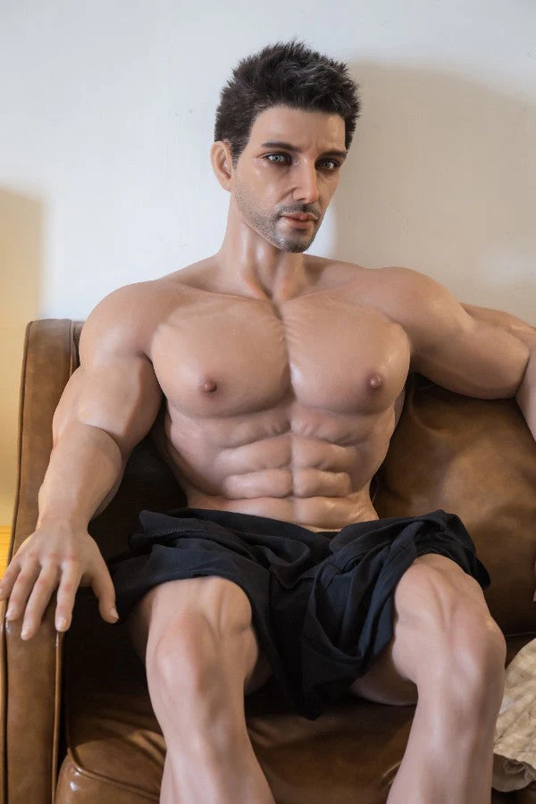 177cm/5ft9 Realistic Male Silicone Sex Doll - Muscle HAN - Image 6