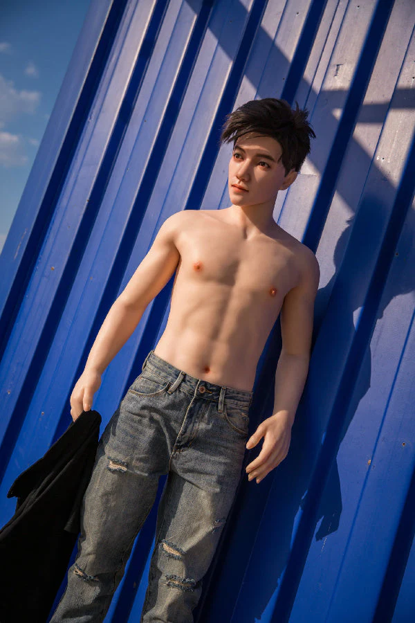 177cm/5ft9 Realistic Male Silicone Sex Doll - QIN - Image 11