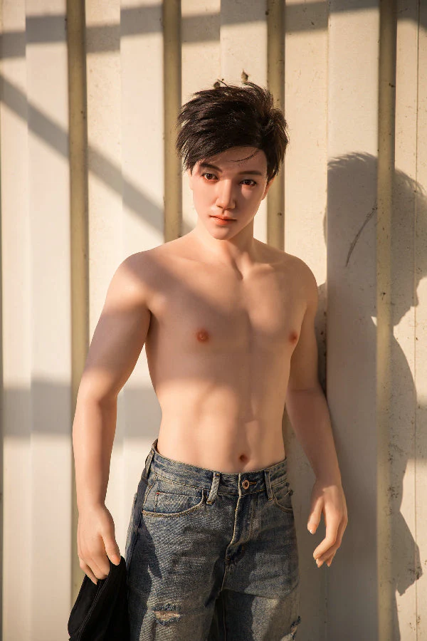 177cm/5ft9 Realistic Male Silicone Sex Doll - QIN - Image 15