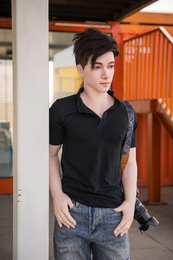 177cm/5ft9 Realistic Male Silicone Sex Doll - QIN - Image 22
