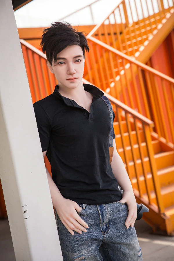 177cm/5ft9 Realistic Male Silicone Sex Doll - QIN - Image 24