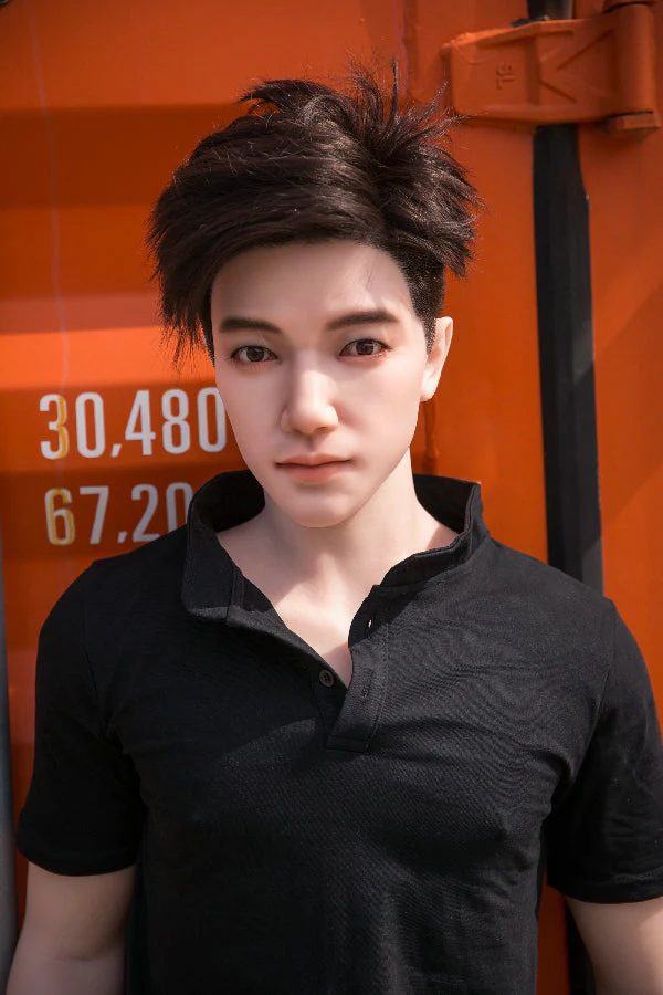 177cm/5ft9 Realistic Male Silicone Sex Doll - QIN - Image 3
