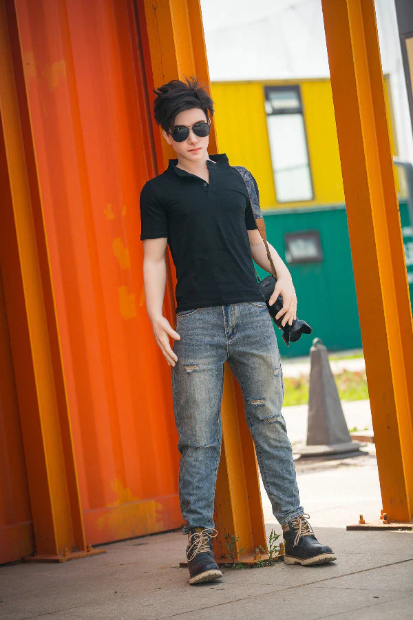 177cm/5ft9 Realistic Male Silicone Sex Doll - QIN - Image 34