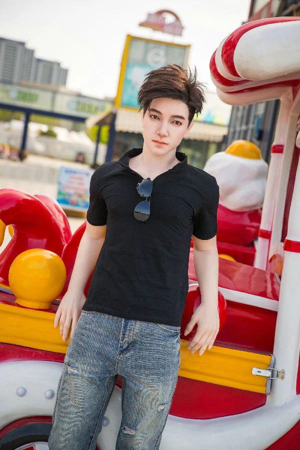 177cm/5ft9 Realistic Male Silicone Sex Doll - QIN - Image 35