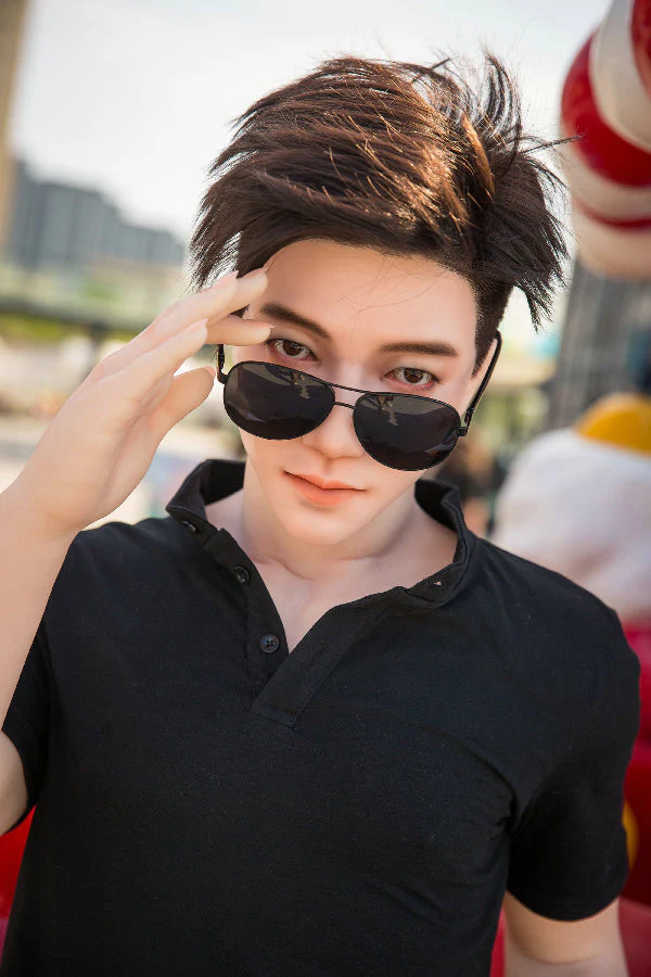 177cm/5ft9 Realistic Male Silicone Sex Doll - QIN - Image 37