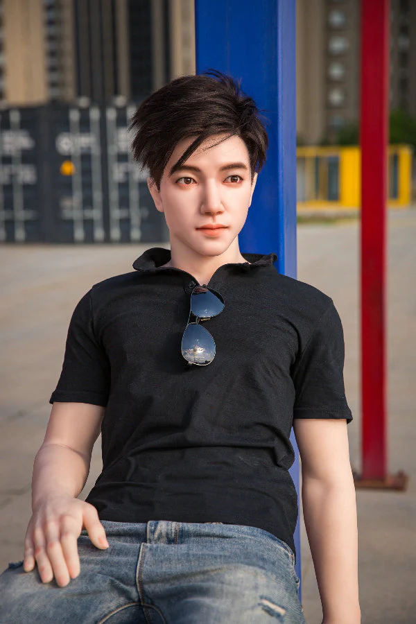 177cm/5ft9 Realistic Male Silicone Sex Doll - QIN - Image 4