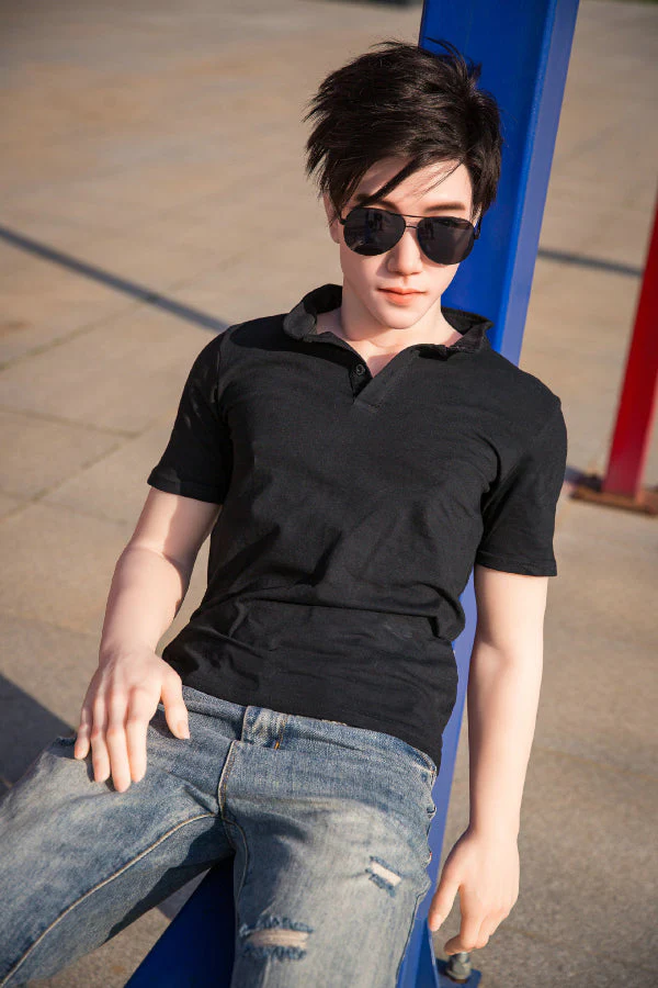 177cm/5ft9 Realistic Male Silicone Sex Doll - QIN - Image 5