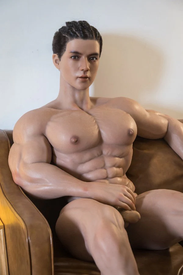 177cm/5ft9 Realistic Male Silicone Sex Doll - Muscle HAN - Image 16