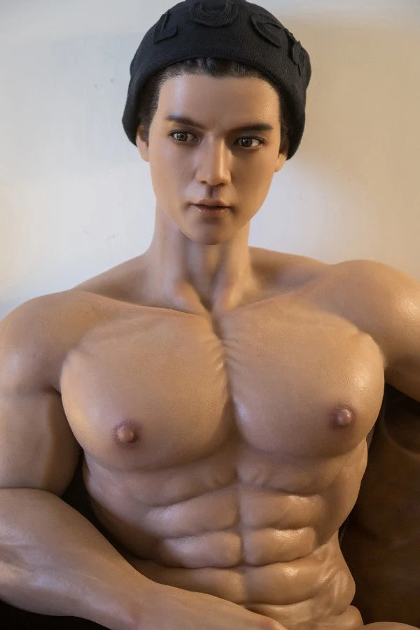 177cm/5ft9 Realistic Male Silicone Sex Doll - Muscle HAN - Image 19