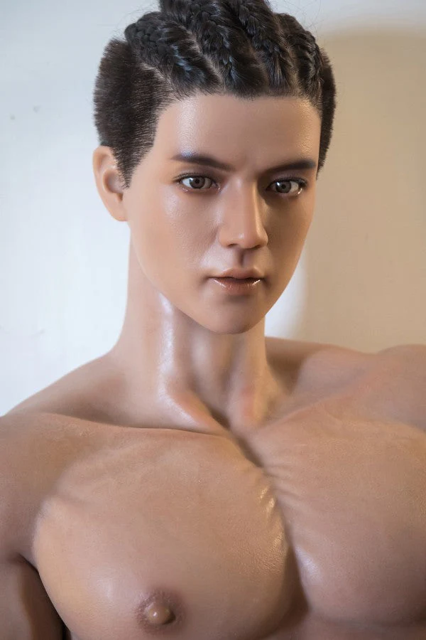 177cm/5ft9 Realistic Male Silicone Sex Doll - Muscle HAN - Image 20