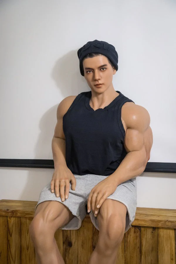 177cm/5ft9 Realistic Male Silicone Sex Doll - Muscle HAN - Image 3