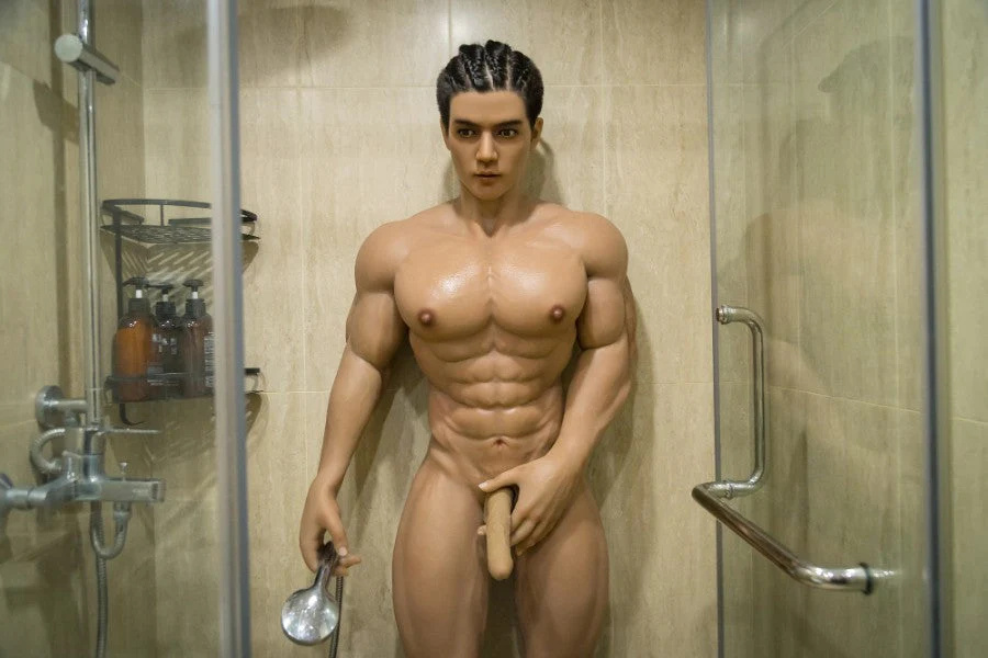 177cm/5ft9 Realistic Male Silicone Sex Doll - Muscle HAN - Image 49