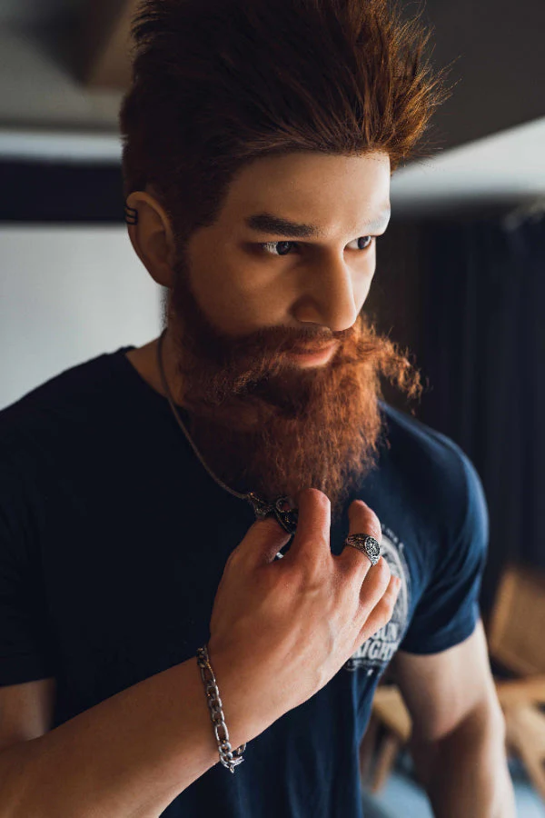 180cm/5ft10 Realistic Male Silicone Sex Doll - Draven - Image 2