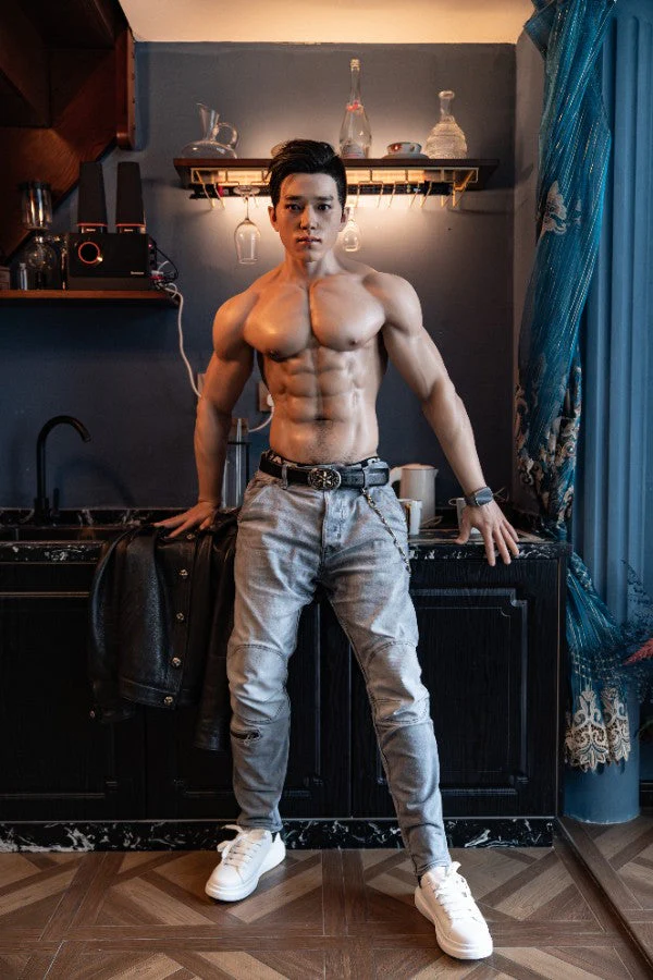 180cm/5ft10 Realistic Male Silicone Sex Doll - Hogan - Image 9