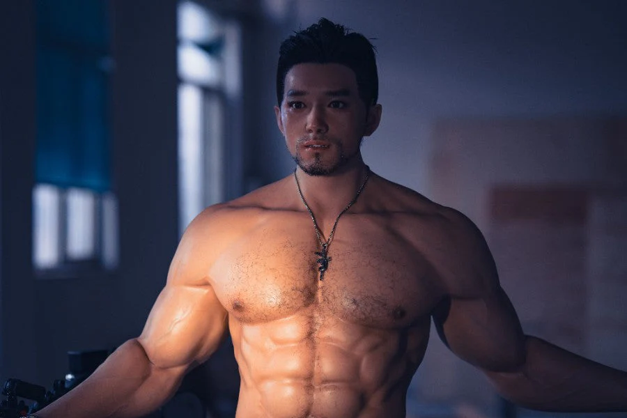 183cm/6ft Realistic Male Silicone Sex Doll - Victor - Image 23