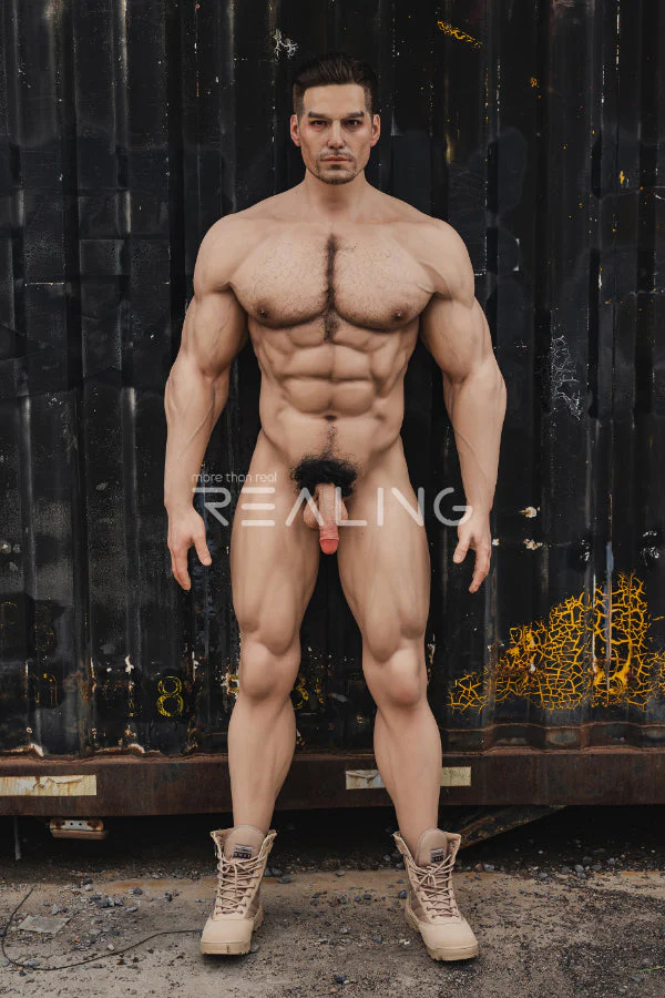 183cm/6ft Realistic Male Silicone Sex Doll - Kent - Image 10