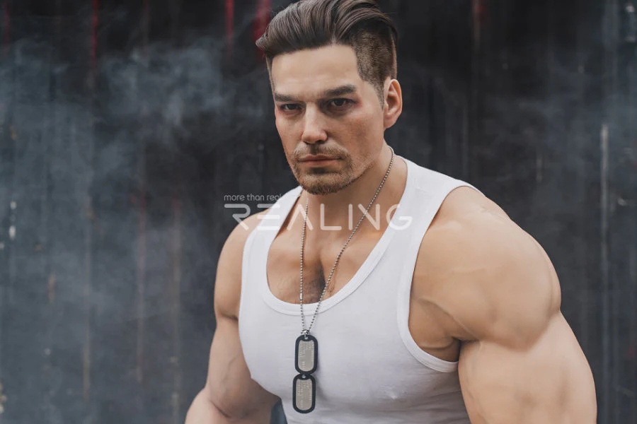 183cm/6ft Realistic Male Silicone Sex Doll - Kent - Image 20