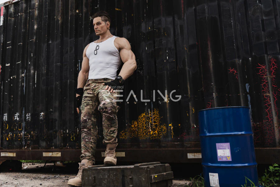 183cm/6ft Realistic Male Silicone Sex Doll - Kent - Image 26