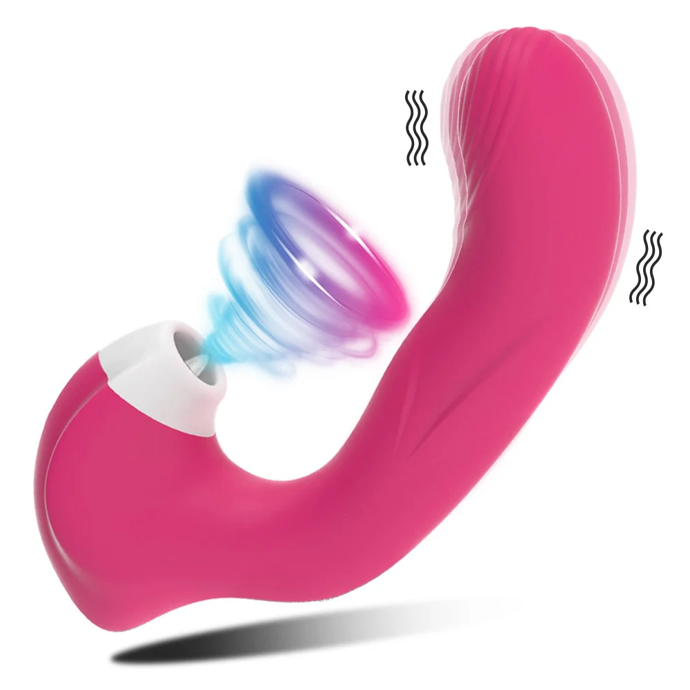 3 in 1 Clitoral Vagina Sucking Licking Vibrator G Spot Clitoris Stimulator G-bliss O-maker Toy