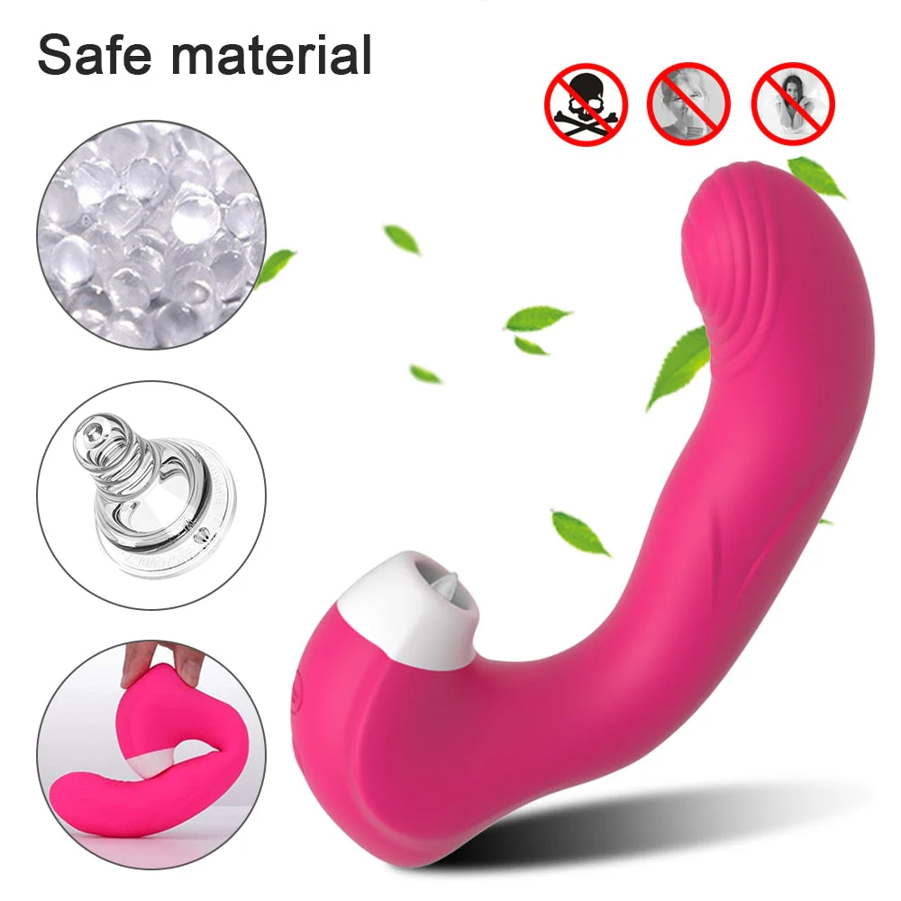 3 in 1 Clitoral Vagina Sucking Licking Vibrator G Spot Clitoris Stimulator G-bliss O-maker Toy - Image 9
