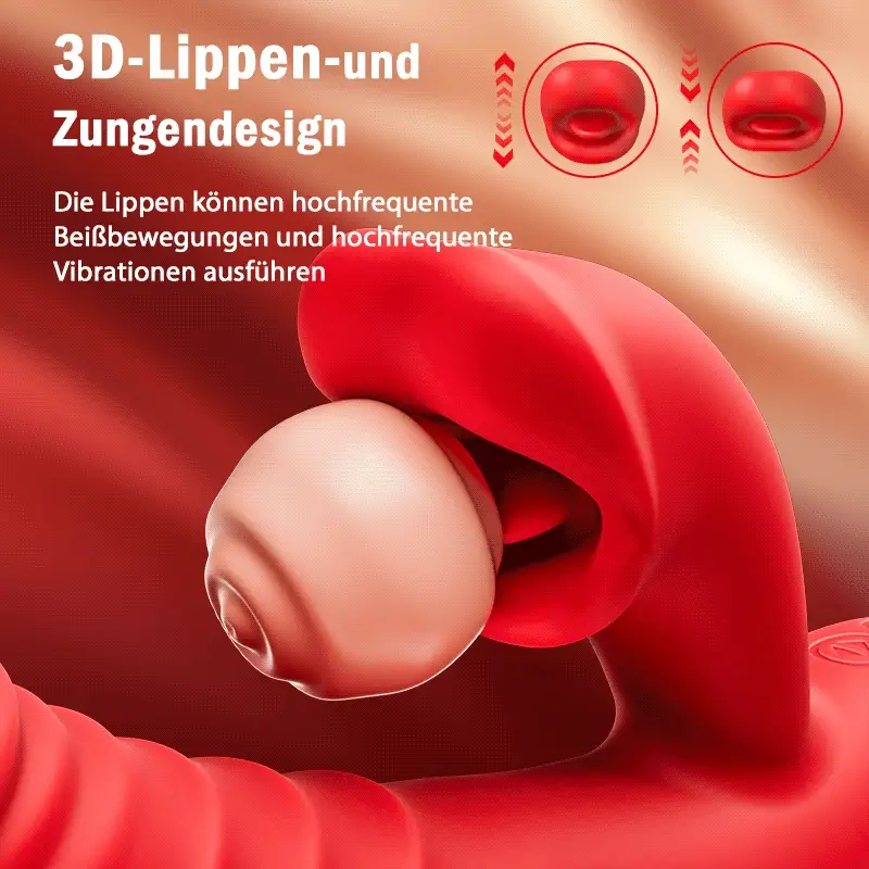 4-in-1-G-Punkt-Vibrator, lippenbeißende Klitorisstimulation, Sexspielzeug für Frauen und Paare - Image 4