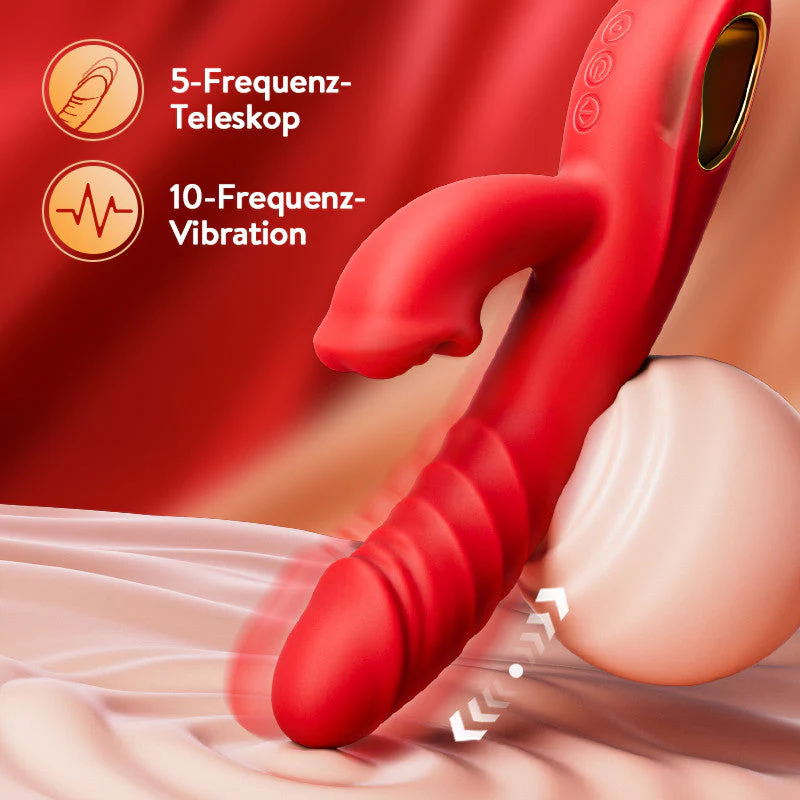 4-in-1-G-Punkt-Vibrator, lippenbeißende Klitorisstimulation, Sexspielzeug für Frauen und Paare - Image 6
