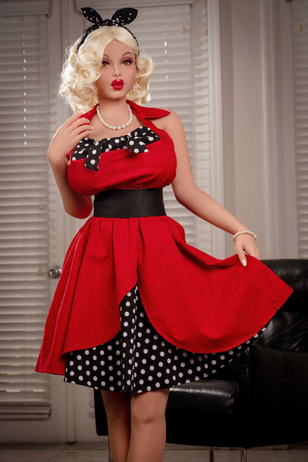 4ft11 / 150cm K-Cup Tan Skin STPE Blonde Sex Doll - Jessica - Image 4