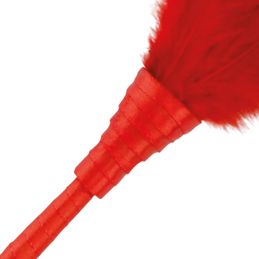 Accessoire Bdsm Plumes Rouges Érotiques - Image 4
