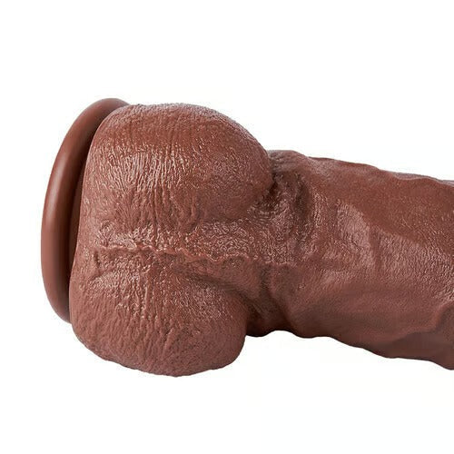 Acmejoy - Huge Black Dual Density Dildo 12.99 Inch - Image 3