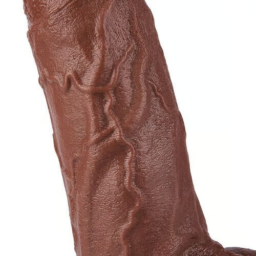 Acmejoy - Huge Black Dual Density Dildo 12.99 Inch - Image 5