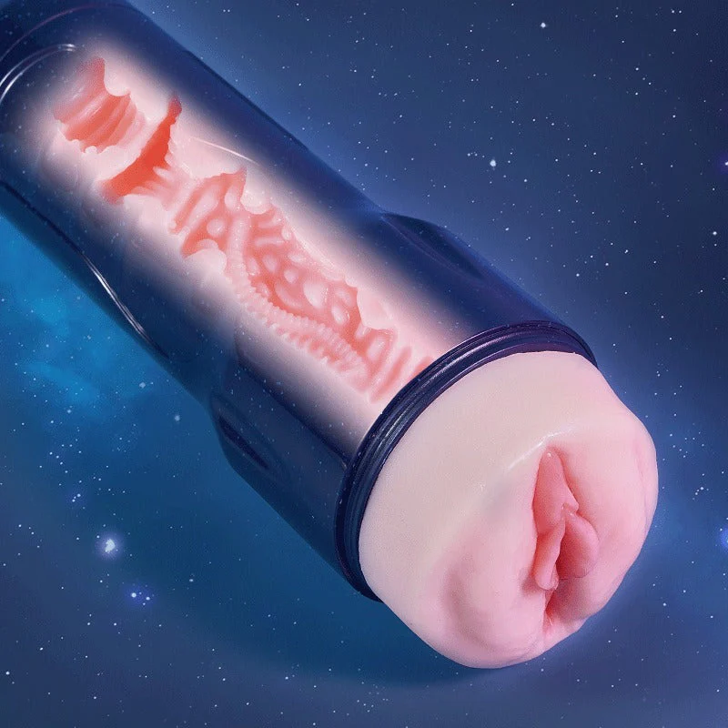 Acmejoy - 【Silicone Channel】 Midnight Blue 10 Vibration Male Stroker Masturbator - Image 4