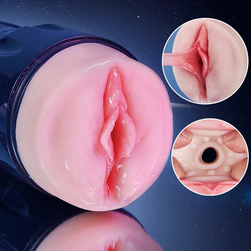 Acmejoy - 【Silicone Channel】 Midnight Blue 10 Vibration Male Stroker Masturbator - Image 7