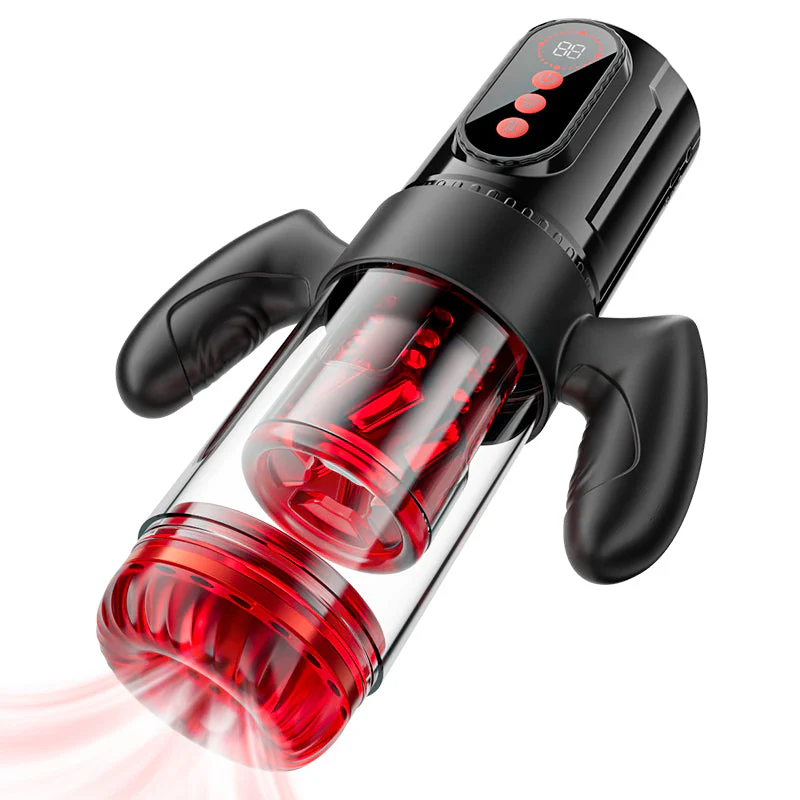 Acmejoy - Terminator 9 Telescopic Rotating Sucking with Handle Male Stroker - Image 10