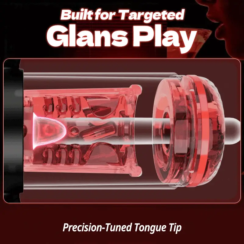 Acmejoy - Terminator 9 Telescopic Rotating Sucking with Handle Male Stroker - Image 3