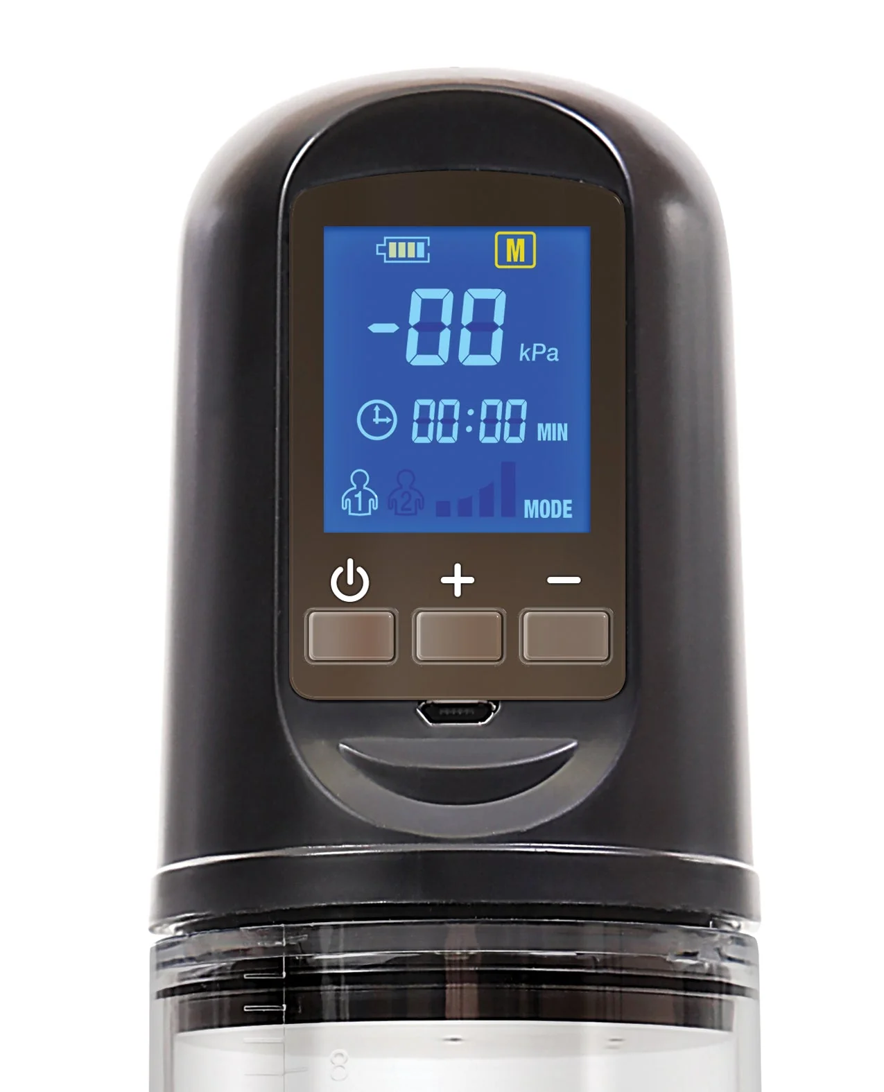 Adam & Eve Adam's Rechargeable Penis Pump - Black - Image 4