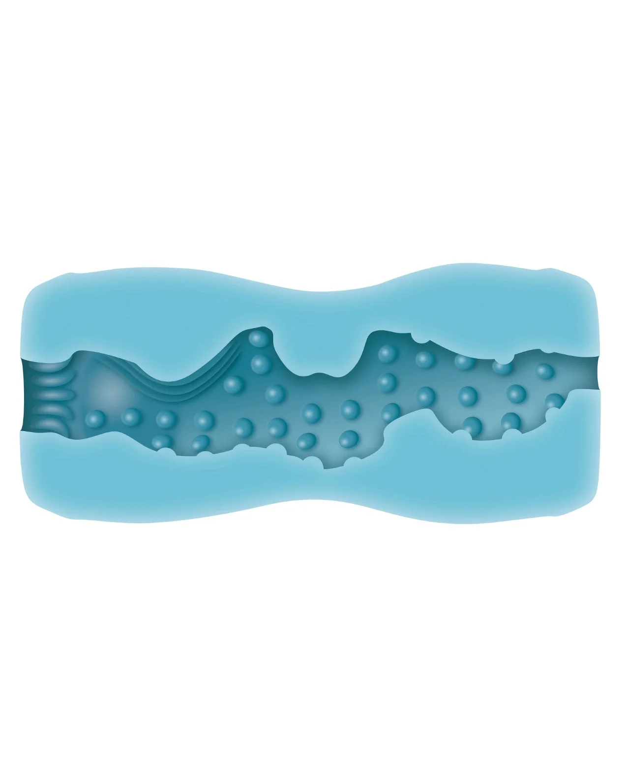 Adam & Eve Gripmaster Stroker - Blue - Image 4