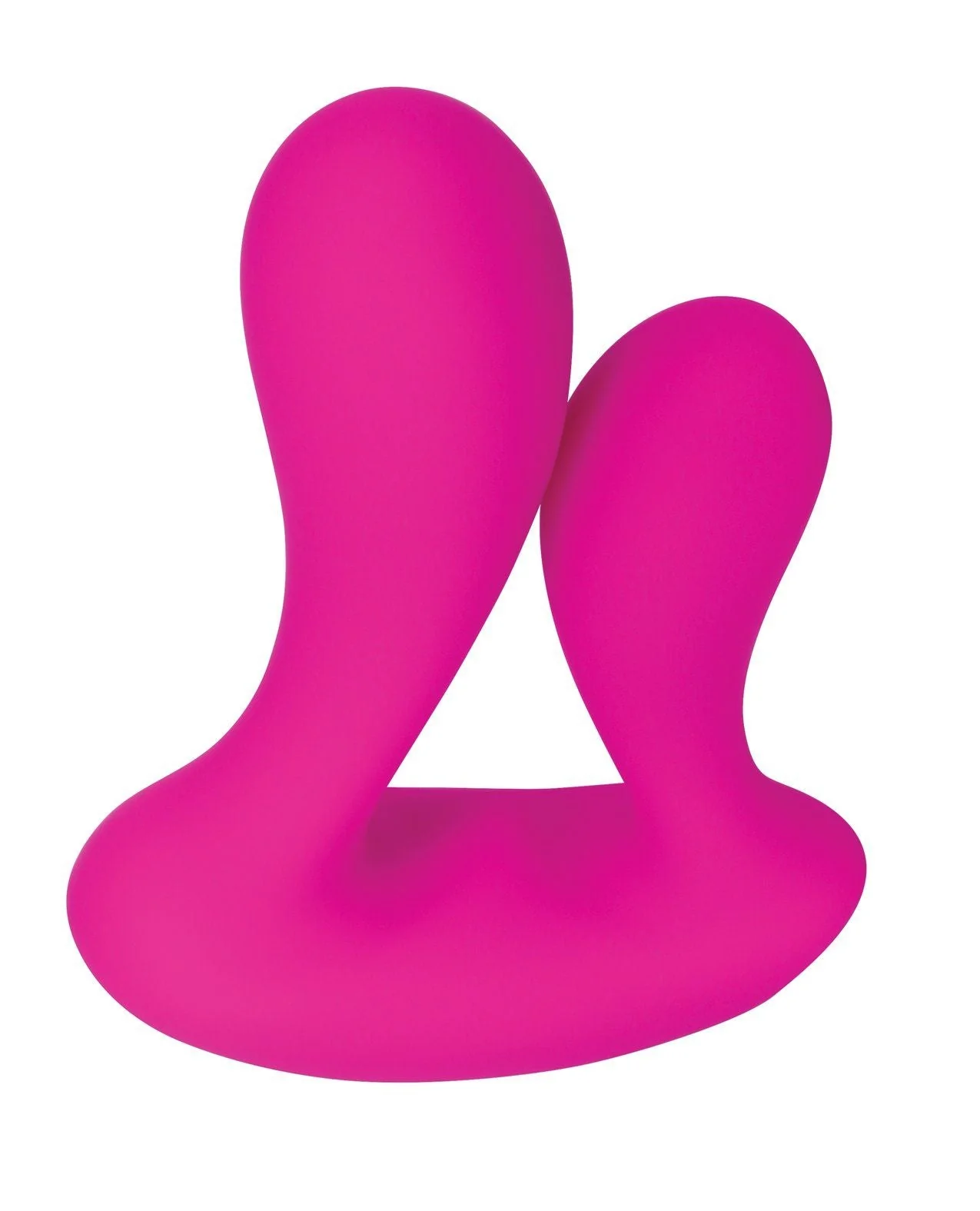 Adam & Eve Rechargeable Dual Entry Vibe w/Remote - Pink - Image 5