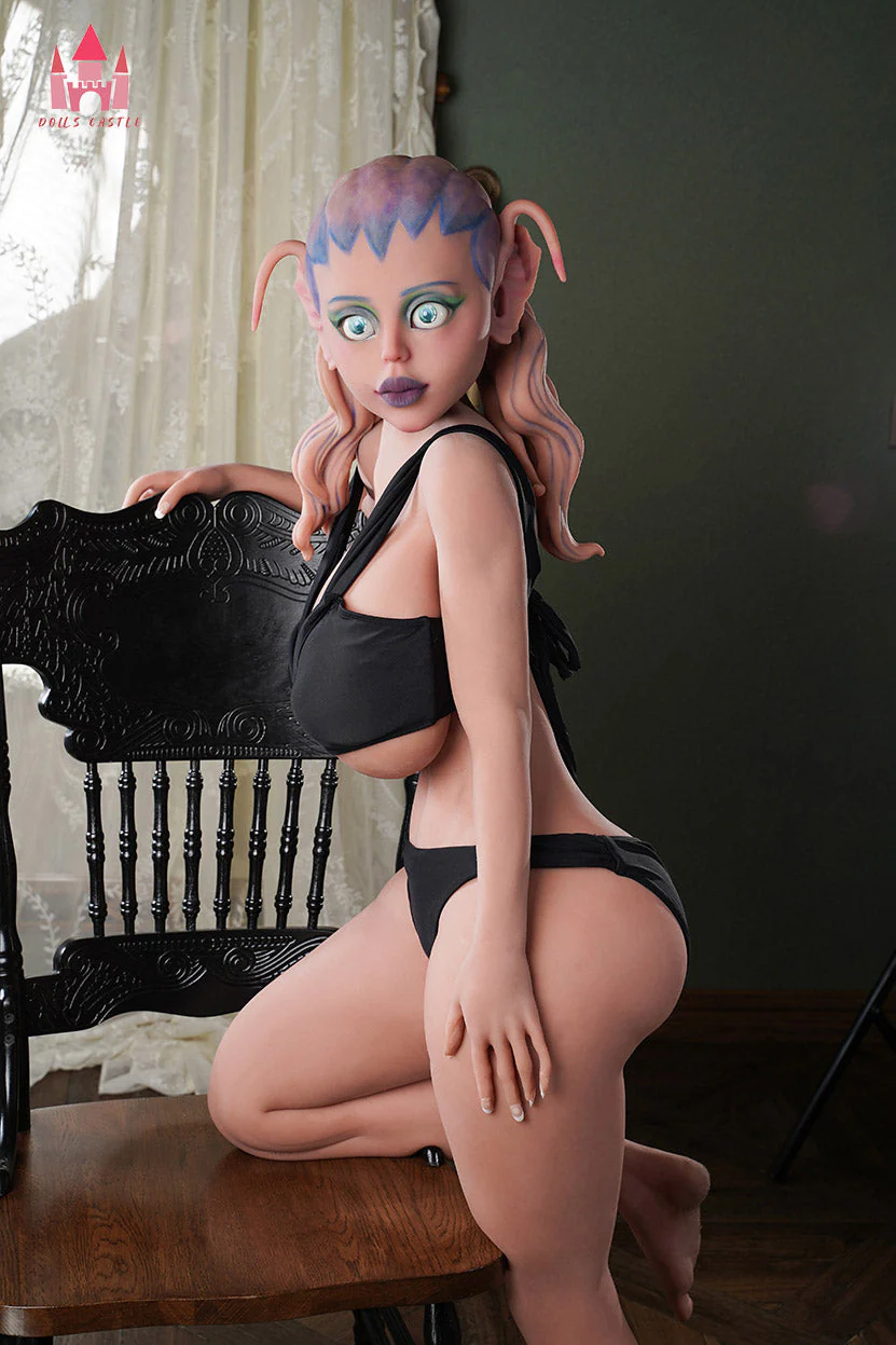 141cm/4ft7 Alien BBW Big Booty H-cup Thick TPE Sex Doll - A10 - Image 4