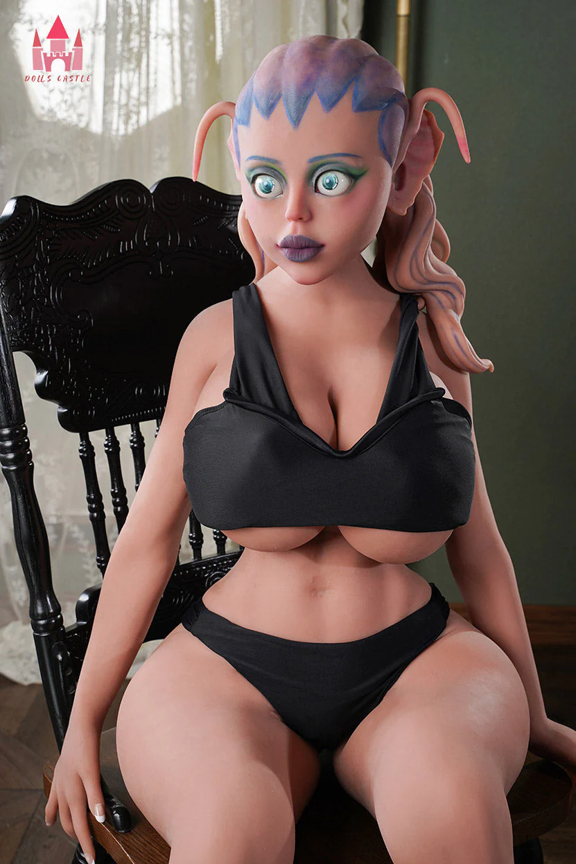 141cm/4ft7 Alien BBW Big Booty H-cup Thick TPE Sex Doll - A10 - Image 6