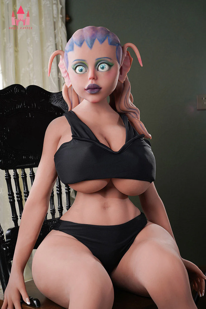141cm/4ft7 Alien BBW Big Booty H-cup Thick TPE Sex Doll - A10 - Image 8