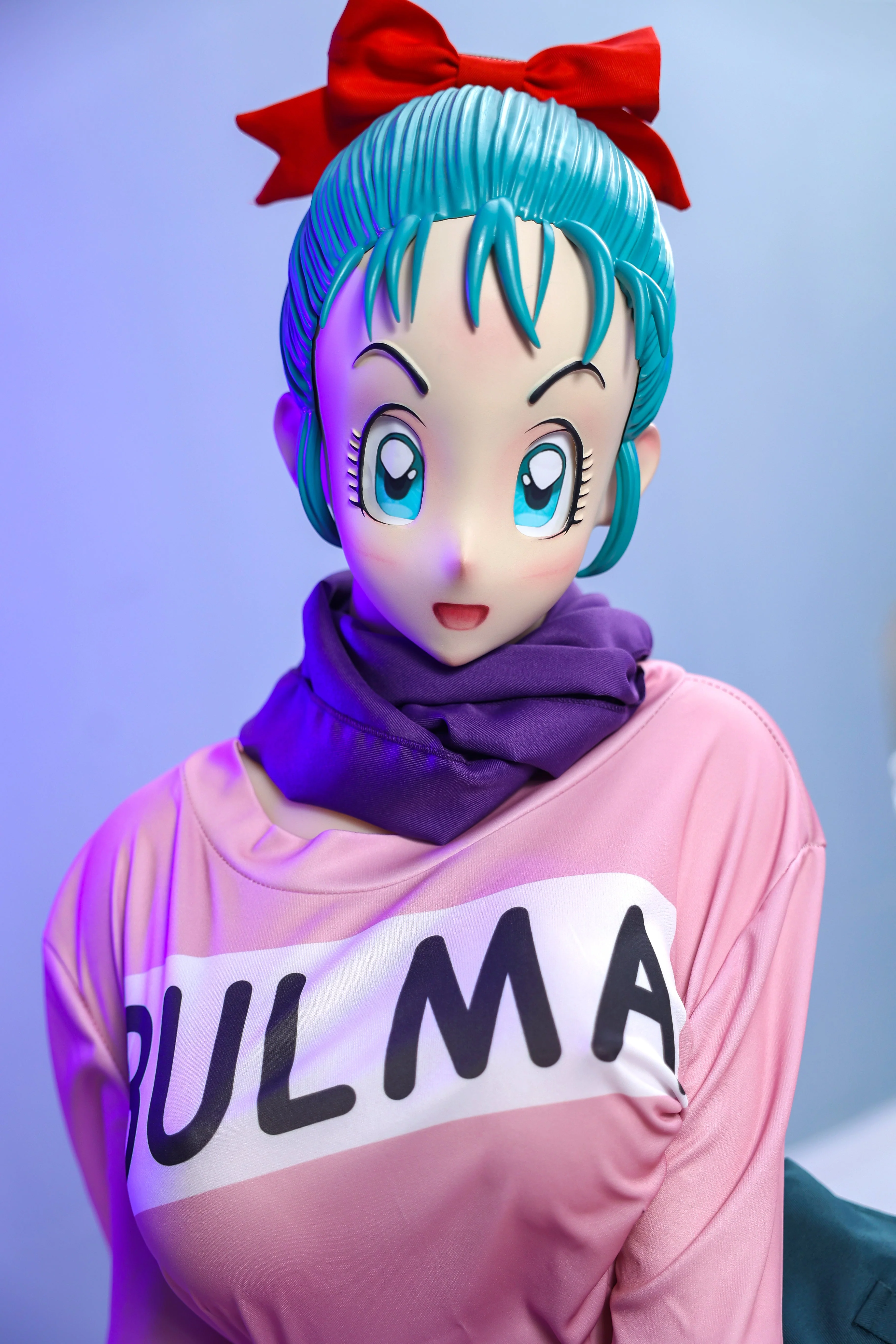 158cm/5ft2 D-cup Anime Dragon Ball Character Bulma TPE Sex Doll - Image 8