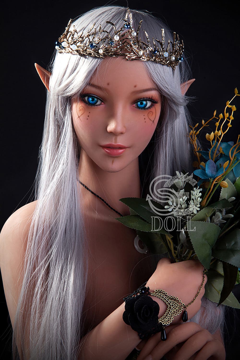 US In Stock-150cm/4ft Alien 11 D-Cup Anime Elf Princess Sex Doll