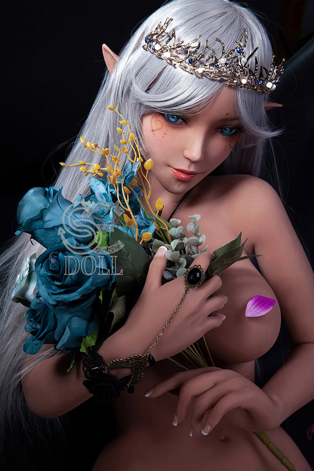 US In Stock-150cm/4ft Alien 11 D-Cup Anime Elf Princess Sex Doll - Image 10